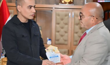 مؤسسة الولاية الثقافية تكرّم مدير بلدية الناصرية تقديرًا لجهوده في خدمة المدينة