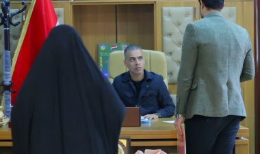 مدير بلدية الناصرية وكوادره يواصلون استقبال طلبات المواطنين بانسيابية عالية