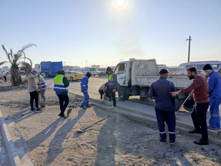 بلدية الناصرية تحقق نقلة نوعية في مجال التنظيفات
