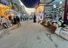 بلدية الناصرية تواصل حملتها لرفع التجاوزات داخل مربع المدينة