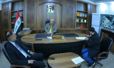 مدير بلدية الناصرية يستقبل نقيب المحامين