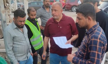 لجنة الغلق والغرامات تواصل متابعة معارض السيارات في الناصرية