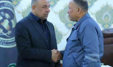 مدير بلدية الناصرية يزور مديرية استخبارات ذي قار لتعزيز التعاون المشترك